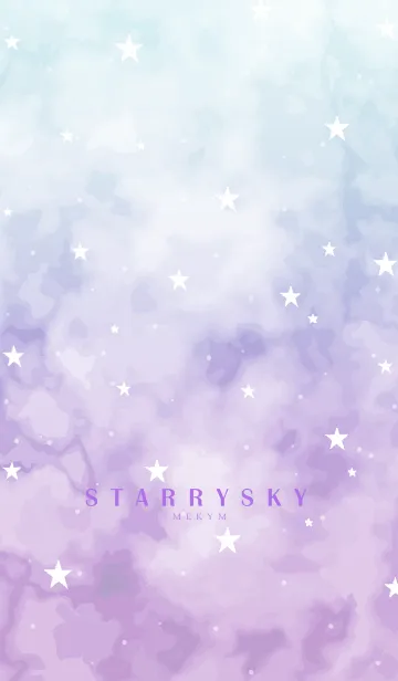 [LINE着せ替え] STARRY SKY-MEKYM 12の画像1