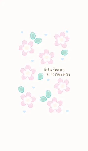 [LINE着せ替え] Light purple flowers 12の画像1