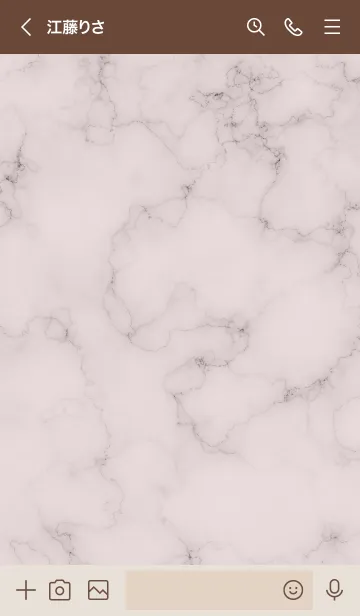 [LINE着せ替え] ～大人女子の大理石♥ピンク11～の画像3