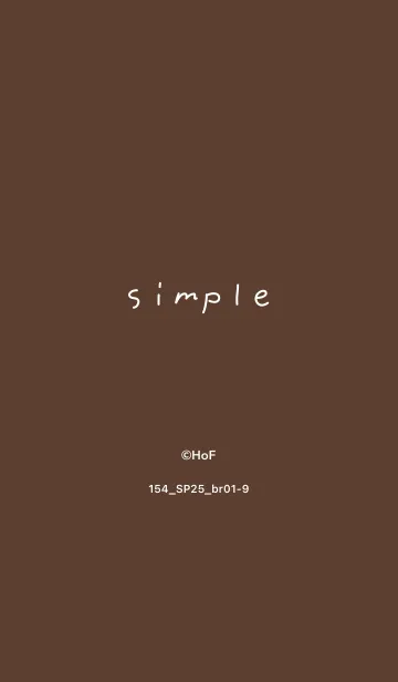 [LINE着せ替え] 554.25_ブラウン1-9の画像1