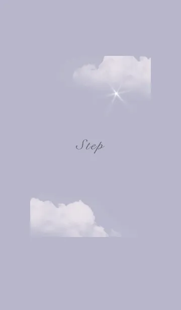[LINE着せ替え] ～Step♥パープルグレー～の画像1