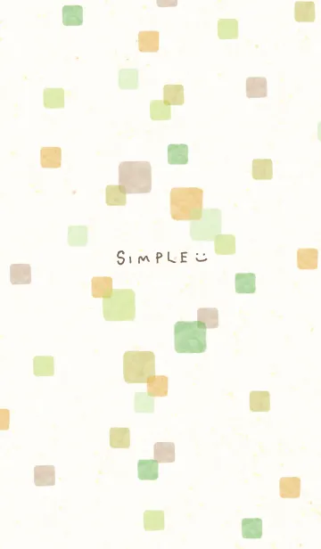 [LINE着せ替え] 水彩 秋色 四角17の画像1