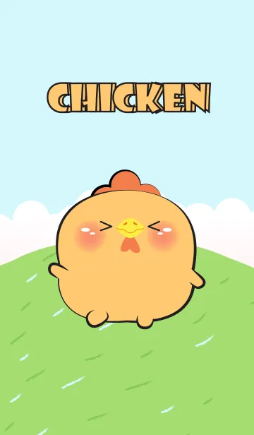 [LINE着せ替え] Cute Chubby Chicken  Theme (JP)の画像1