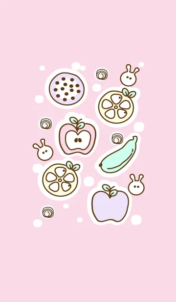 [LINE着せ替え] Fruit sticker 2の画像1