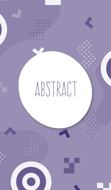 [LINE着せ替え] Abstract Tricolor Geo 7の画像1