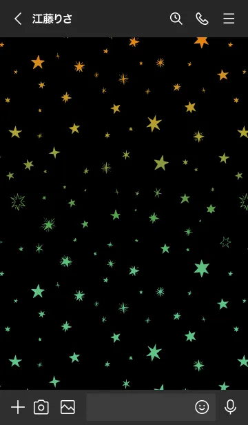 [LINE着せ替え] ミニ スターズ 10の画像3