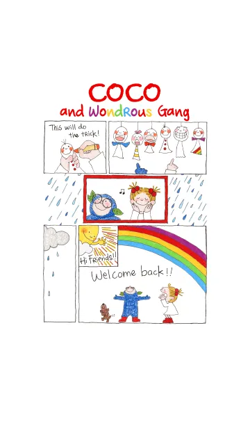 [LINE着せ替え] COCO and Wondrous Gang 9の画像1