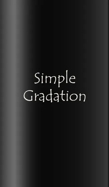 [LINE着せ替え] Simple Gradation -GlossyBlack 7-の画像1