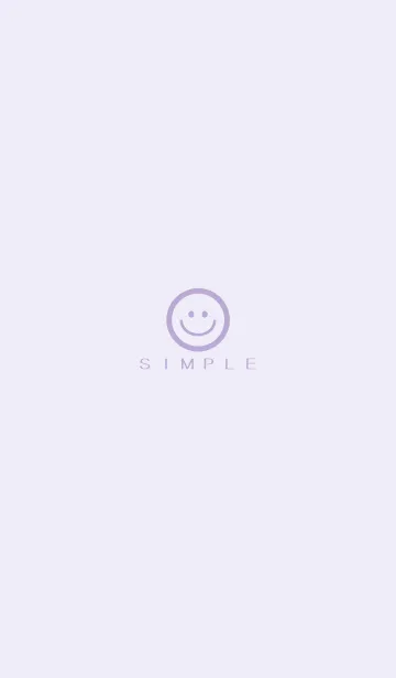[LINE着せ替え] シンプル（purple)V.934の画像1