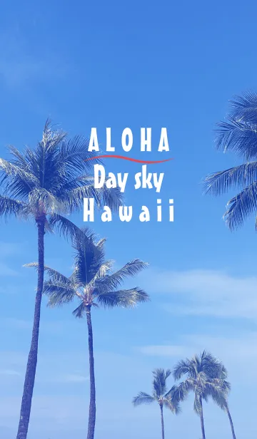 [LINE着せ替え] ALOHA Day Sky Hawaii 19.の画像1