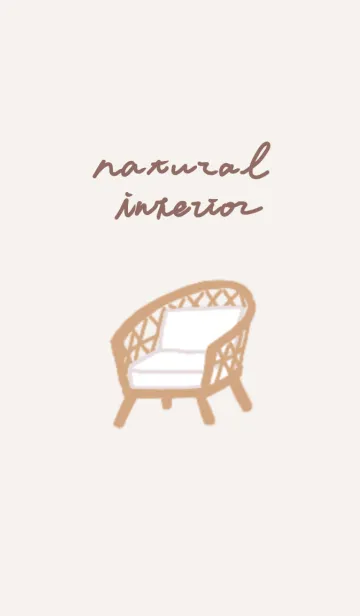 [LINE着せ替え] Natural interior Theme 3の画像1