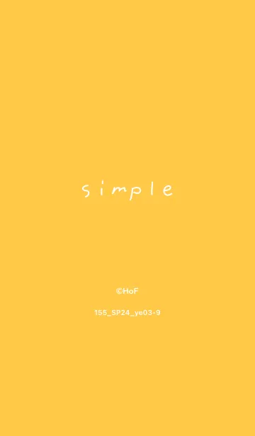 [LINE着せ替え] 155.24_イエロー3-9の画像1