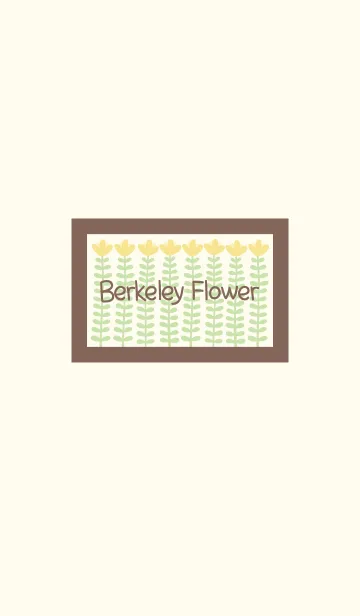 [LINE着せ替え] Berkeley Flowerの画像1