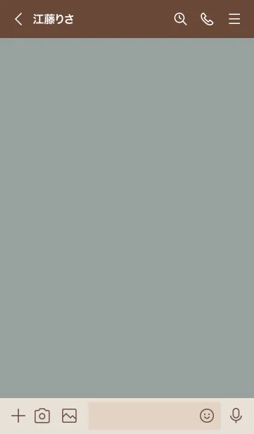 [LINE着せ替え] チェックボックス 筆記体 #olive greenの画像3