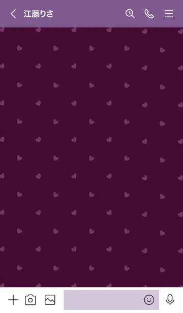 [LINE着せ替え] ミニ ハート 063の画像3