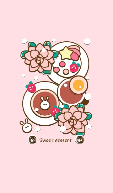 [LINE着せ替え] Cute dessert 2 :)の画像1