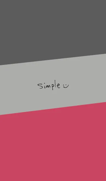 [LINE着せ替え] 3色カラースマイル13の画像1