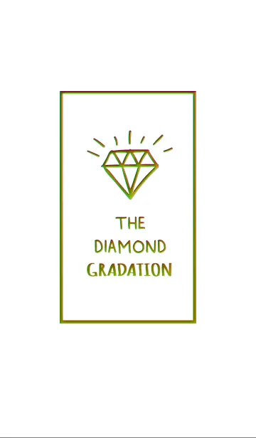 [LINE着せ替え] ザ ダイアモンド グラデーション 75の画像1