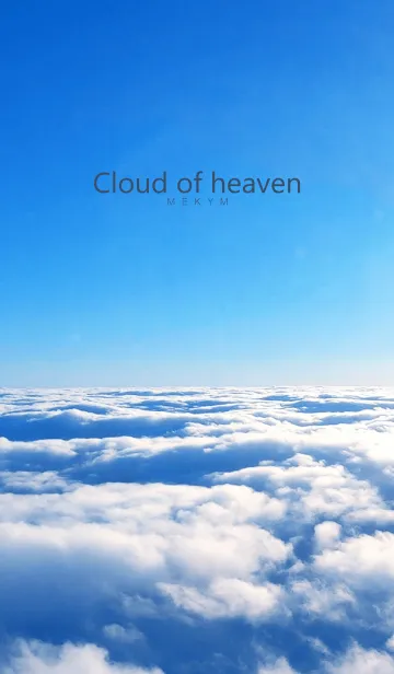 [LINE着せ替え] Cloud of heaven.MEKYM 18の画像1