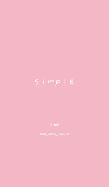 [LINE着せ替え] n56.26_ピンク5-9の画像1