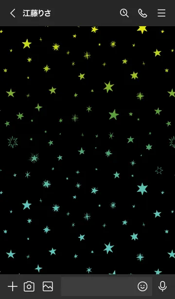 [LINE着せ替え] ミニ スターズ 12の画像3