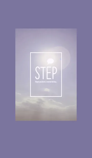 [LINE着せ替え] ～STEP♥パープル2～の画像1