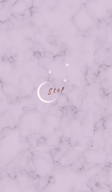 [LINE着せ替え] ～大人女子の大理石♥パープル20～の画像1