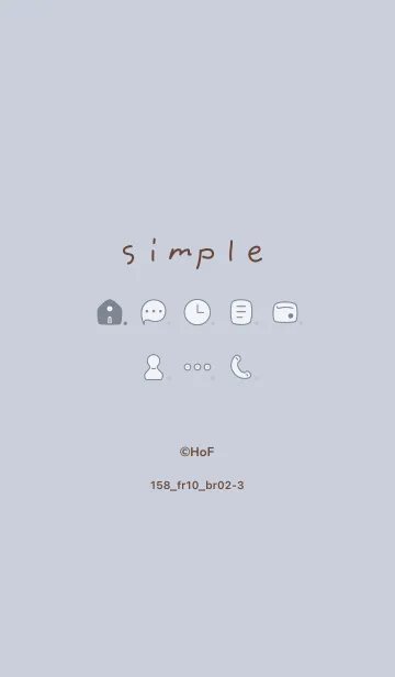 [LINE着せ替え] 158.10_ホワイトアッシュ ブラウン2-3の画像1