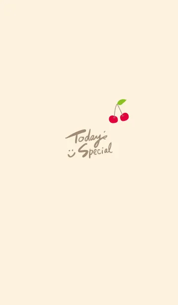 [LINE着せ替え] かわいい さくらんぼ16の画像1