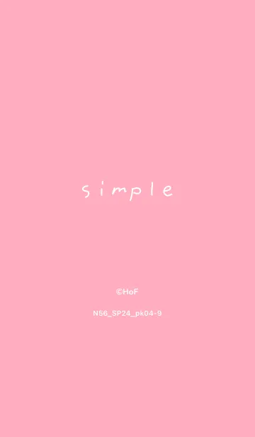 [LINE着せ替え] N56.24_ピンク4-9の画像1
