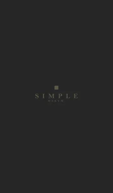 [LINE着せ替え] MATTE BLACK -SIMPLE SQUARE- 44の画像1