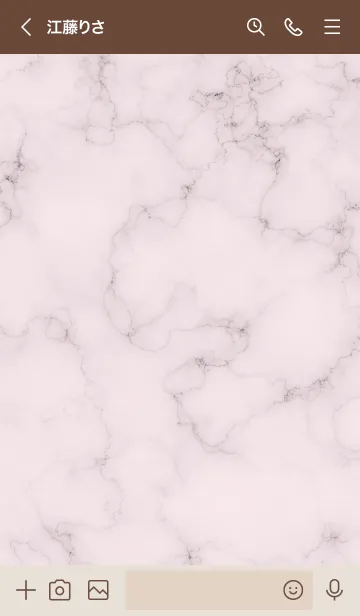 [LINE着せ替え] ～大人女子の大理石♥ピンク12～の画像3