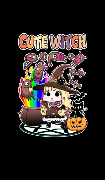 [LINE着せ替え] Cute Witchの画像1