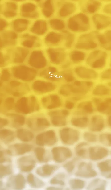 [LINE着せ替え] オレンジ : カラフルな海の画像1