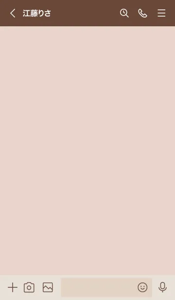 [LINE着せ替え] 558.12_ベージュ ブラウン2-9の画像3