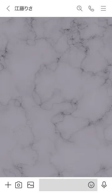 [LINE着せ替え] ～大人女子の大理石♥パープルグレー2～の画像3