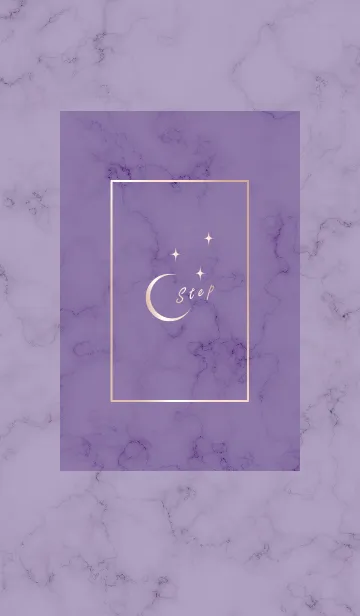 [LINE着せ替え] ～大人女子の大理石♥パープル22～の画像1