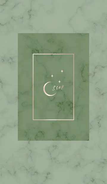 [LINE着せ替え] ～大人女子の大理石♥グリーン10～の画像1