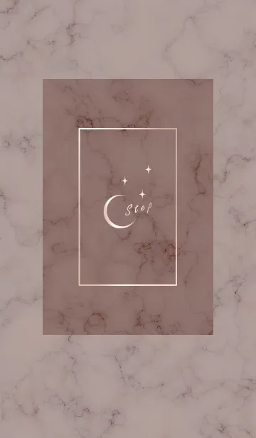 [LINE着せ替え] ～大人女子の大理石♥ブラウン10～の画像1