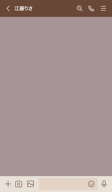 [LINE着せ替え] A58.14_ショコラ ブラウン2-9の画像3