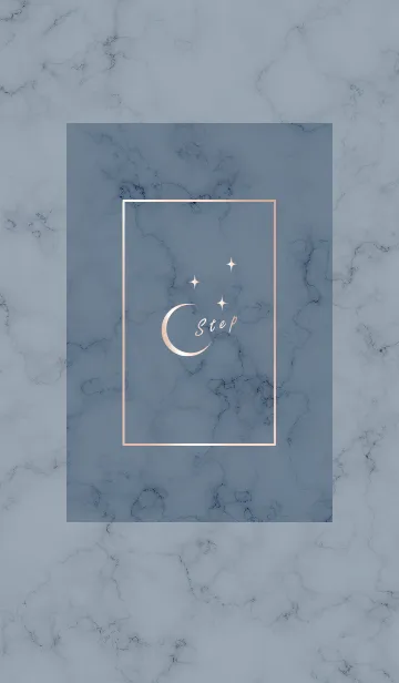 [LINE着せ替え] ～大人女子の大理石♥ブルー7～の画像1