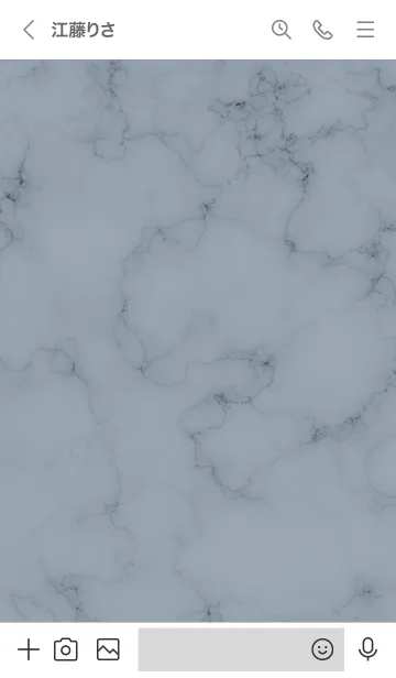 [LINE着せ替え] ～大人女子の大理石♥ブルー7～の画像3