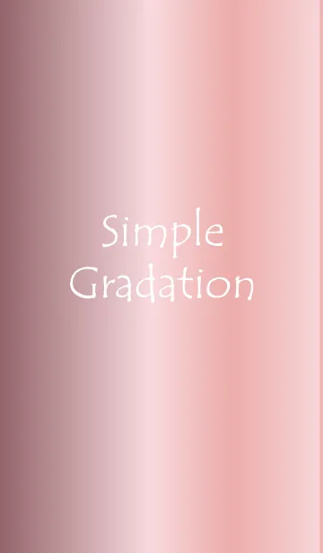 [LINE着せ替え] Simple Gradation -GlossyPink 11-の画像1