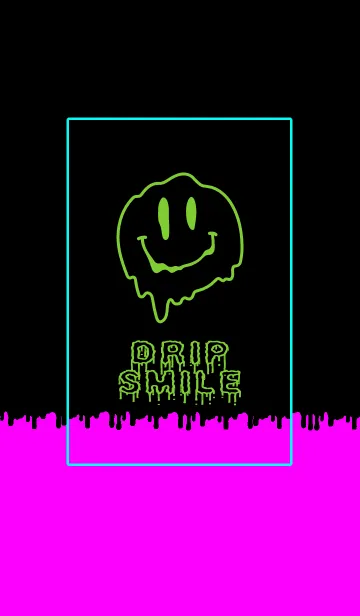 [LINE着せ替え] ドリップ スマイル 001の画像1