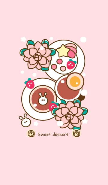 [LINE着せ替え] Sweet dessert 3 :)の画像1