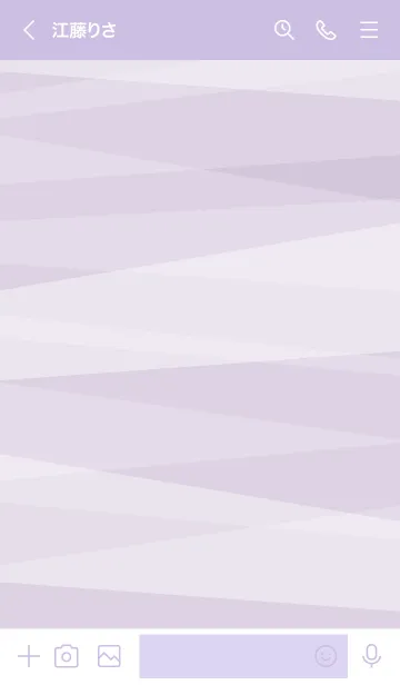 [LINE着せ替え] 面構成 パープルの画像3