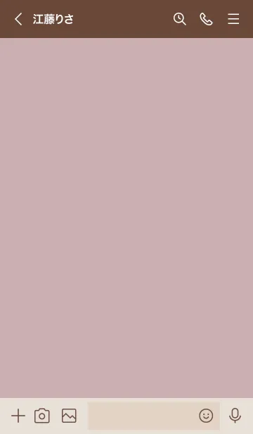 [LINE着せ替え] 559.12_ピンク2 ブラウン2-6の画像3