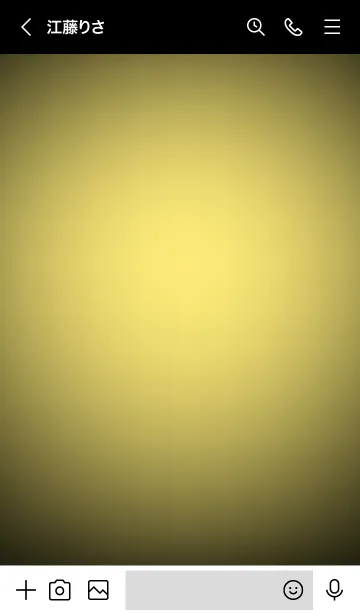 [LINE着せ替え] Blonde Yellow  In Black Vr.8 (JP)の画像3