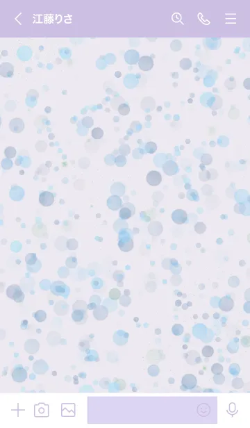 [LINE着せ替え] ...水玉tone2...の画像3