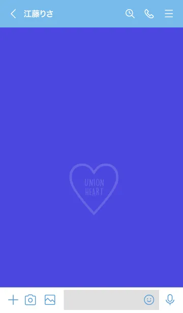 [LINE着せ替え] ユニオン ハート 024の画像3